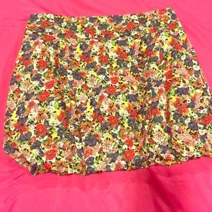 Floral skirt